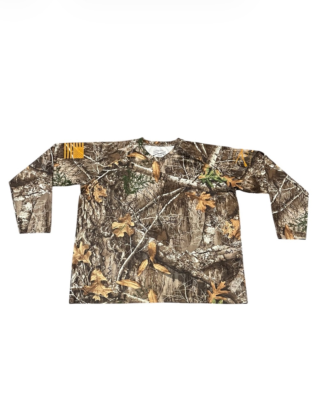 Men's Grunt Style Realtree Camo Lightweight Long Sleeve Performance Shirt XXXL